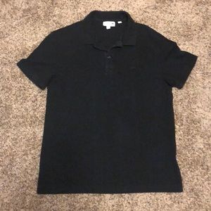 Black Lacoste Polo Regular Fit Large